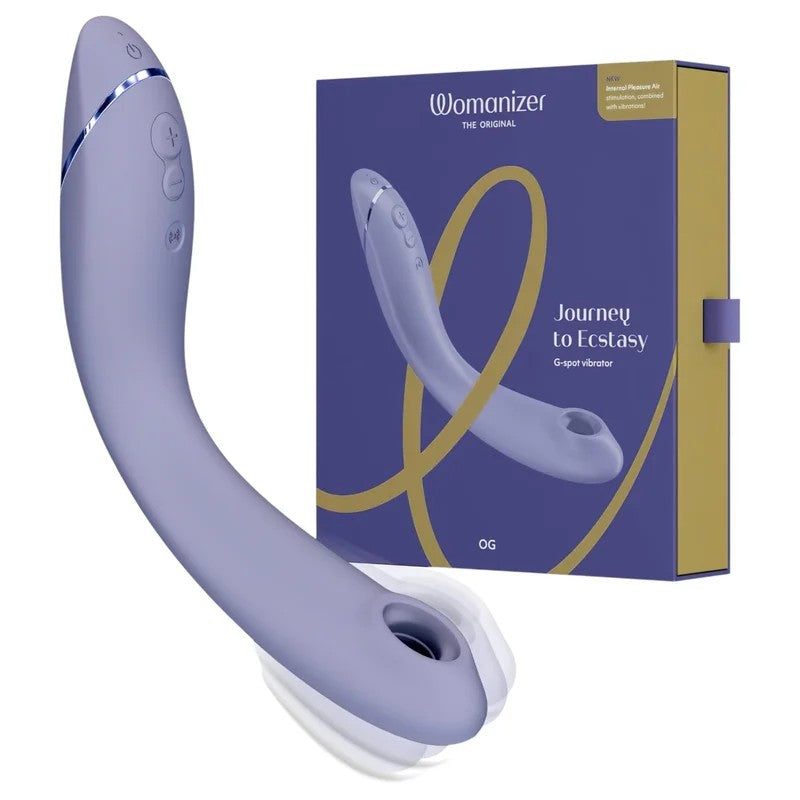 WomanizerOG–Akku-Luftwellen2-in-1G-PunktVibrator(Lila)