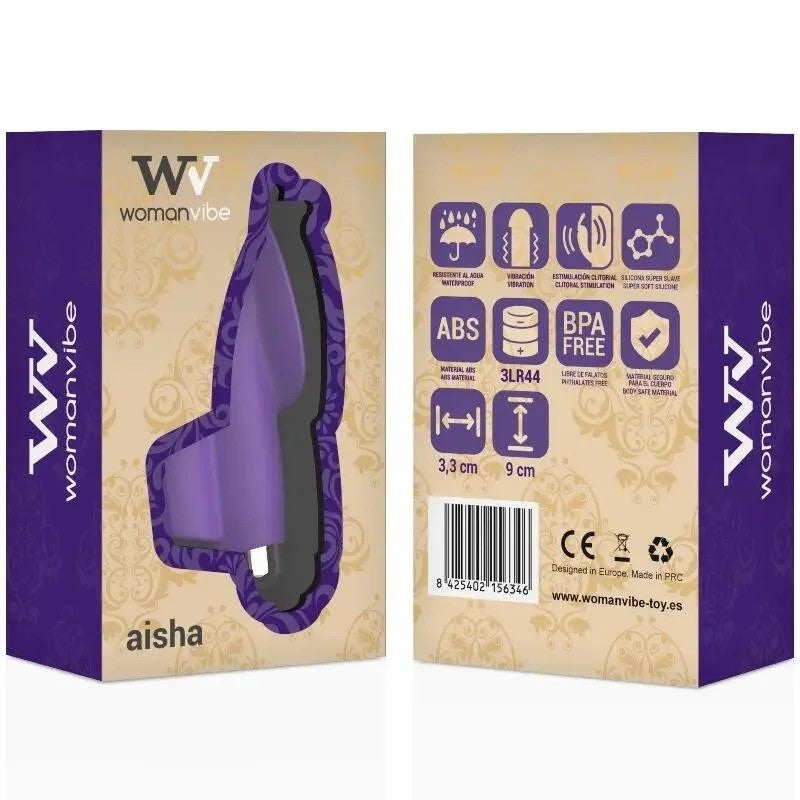 WOMANVIBE–FRAUAISHASILICONESTIMULATORFINGER