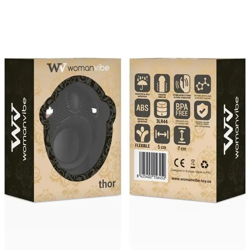 WOMANVIBE–THORSILICONEVIBRATORRING
