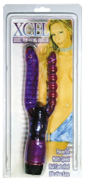 XcelDoppel-Penisvibratorlila25cm