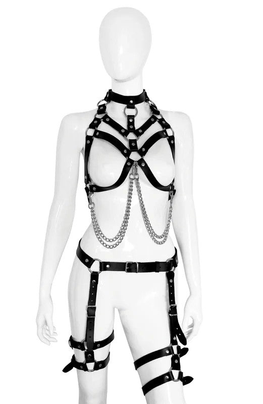 XXdreamSToysLeder-Ketten-BHSet