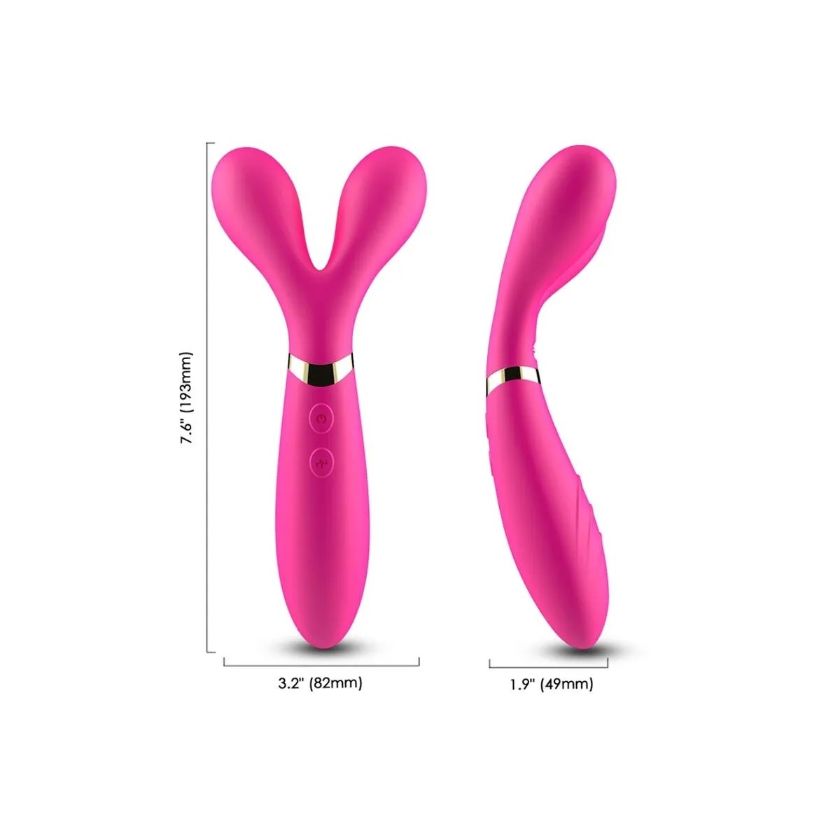 Y-WANDMASSAGER&VIBRATORDOPPELKOPFFUCHSIAVONARMONYMASSAGERS