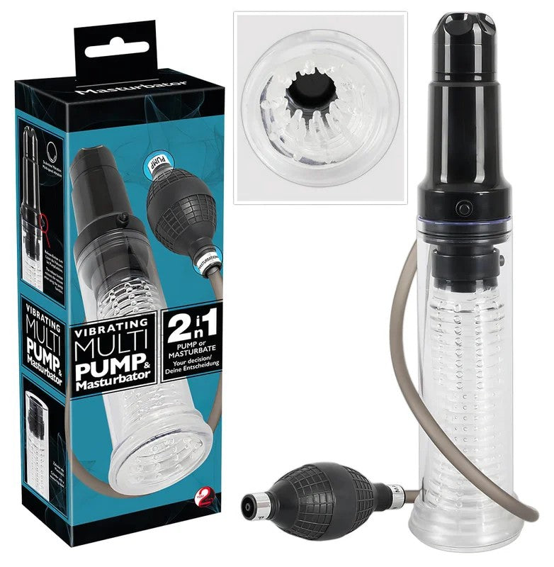 You2Toys–2in1–Penispumpe&Masturbator(transparent)