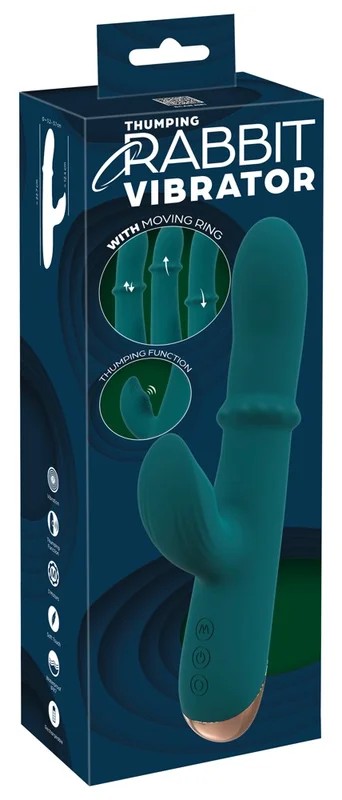 You2ToysThumpingRabbitVibratorwithMovingRing