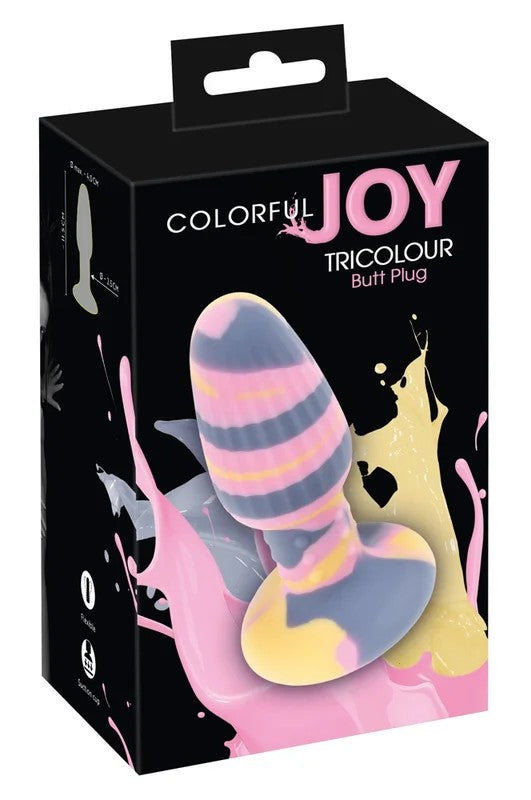 You2ToysTripleColourButtPlug