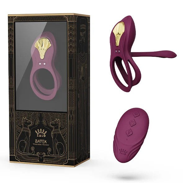 ZaloBayekWearableMassagerVelvetPurple