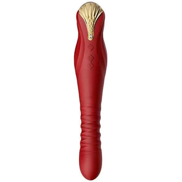 ZaloKingVibratingThrusterWineRed