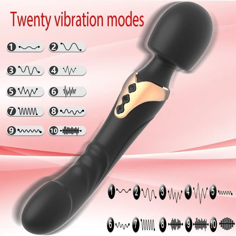 Zauberstab-Nippel-Klitoris-Stimulator–realistischerDildo,G-Punkt-Vibrator,weiblichesSexspielzeug