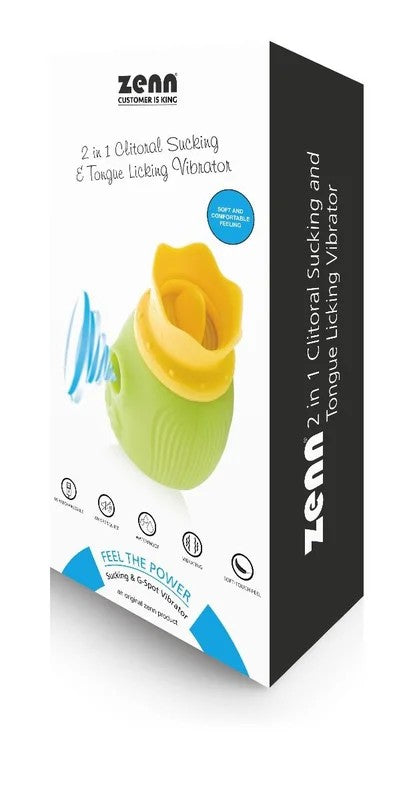 ZennClitoralSuckingandTongueLickingVibrator