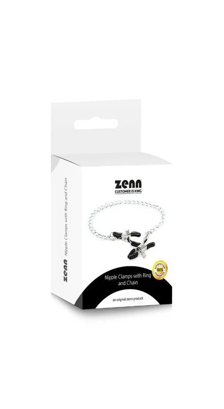 ZennNippleClampswithRingandChain