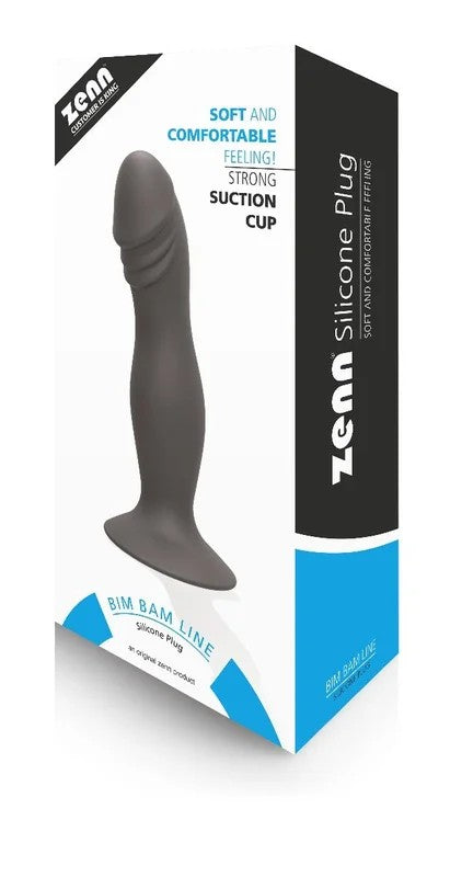 ZennSoftSiliconeDildoBlack