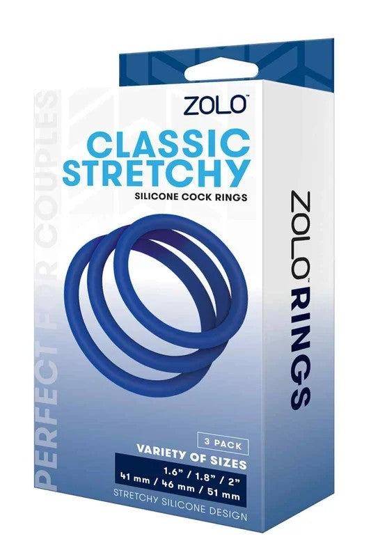 ZoloClassicStretchySiliconeCockRing
