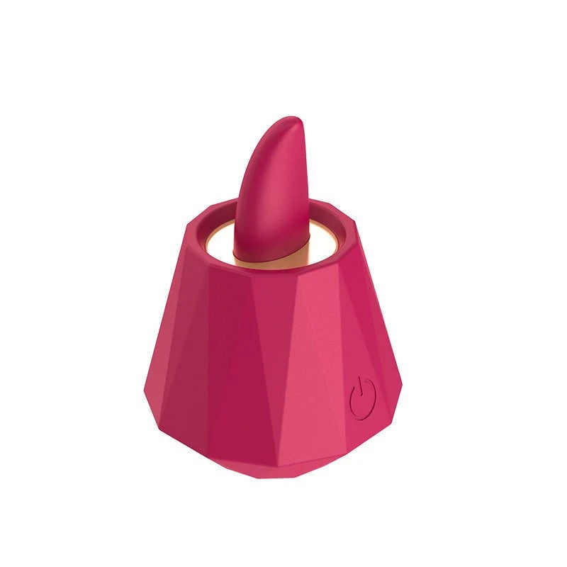 ZungeleckenderKlitorisvibrator–Diamant-Nippelklemmen-Stimulator,weiblichesSexspielzeug